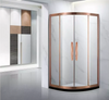 MX-882 Red Bronze Carving Shower Screen 