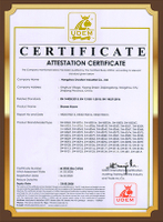 Attestation Certificate